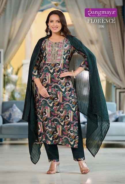 Rangmaya Florence Silk Kurti Combo 8 pcs Catalogue