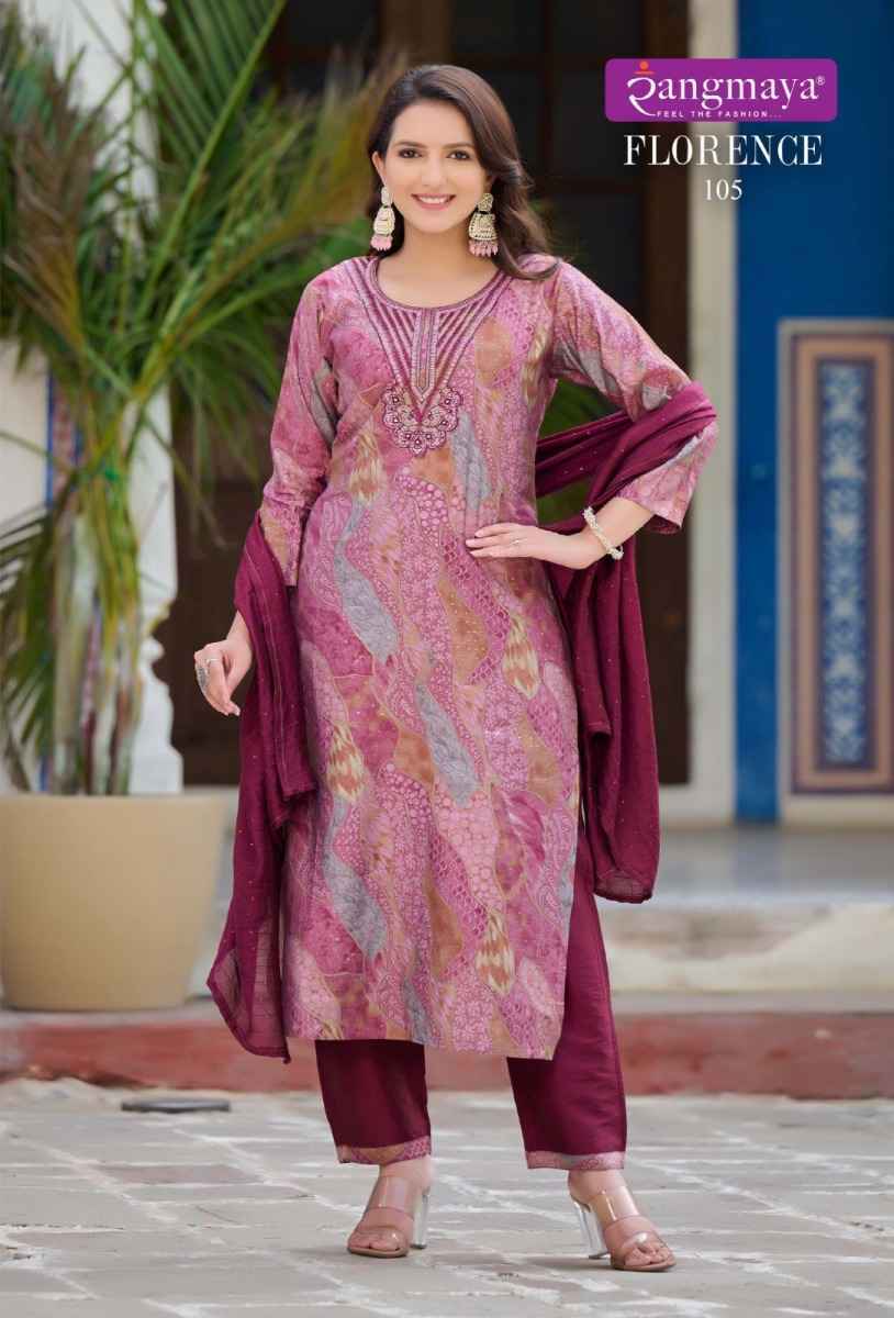 Rangmaya Florence Silk Kurti Combo 8 pcs Catalogue