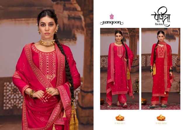 Rangoon Pavitra Vol 2 Silk Kurti Combo 2 pcs Catalogue