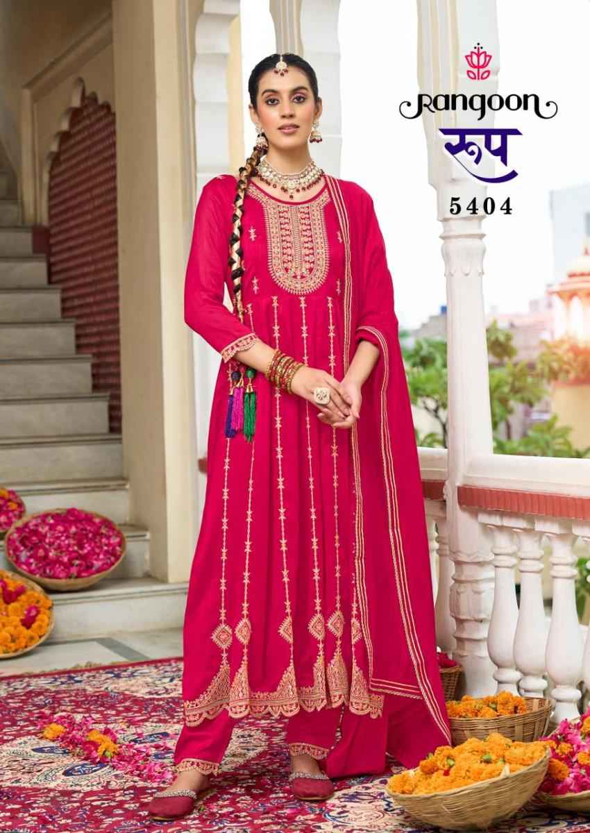 Rangoon Roop Silk Kurti Combo 4 pcs Catalogue