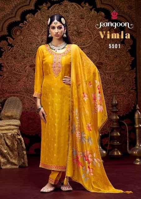 Rangoon Vimla Cotton Kurti Combo 4 pcs Catalogue