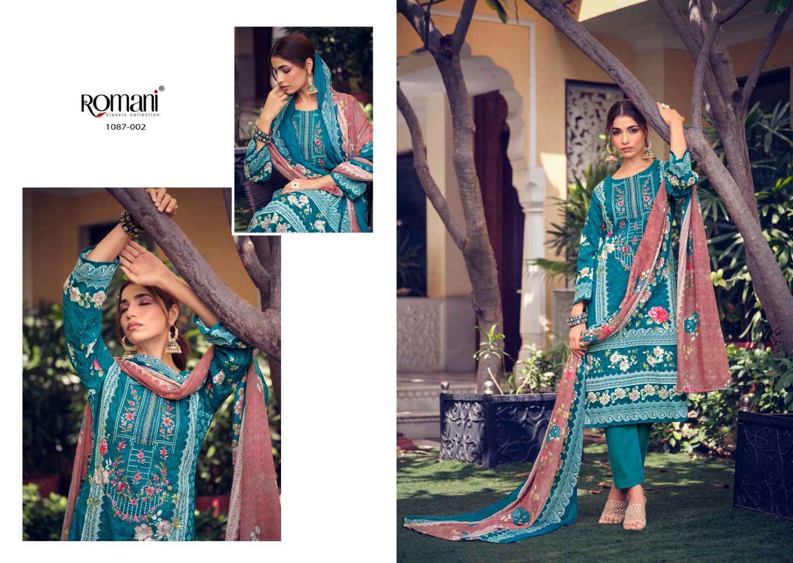 Romani Aarzu Vol 4 Cotton Dress Material 10 pcs Catalogue