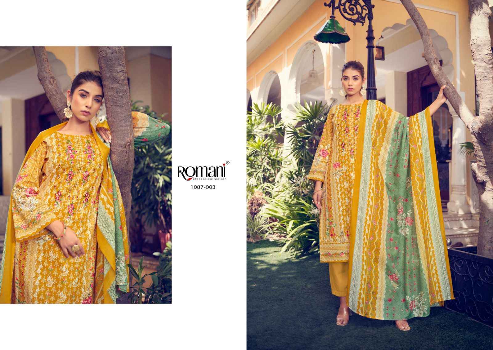 Romani Aarzu Vol 4 Cotton Dress Material 10 pcs Catalogue