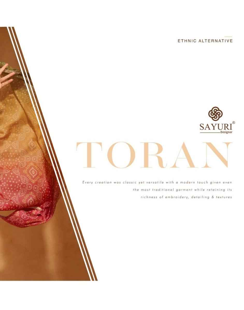 Sayuri Designer Toran Readymade Simar Viscose Dress 2 pcs Catalogue 