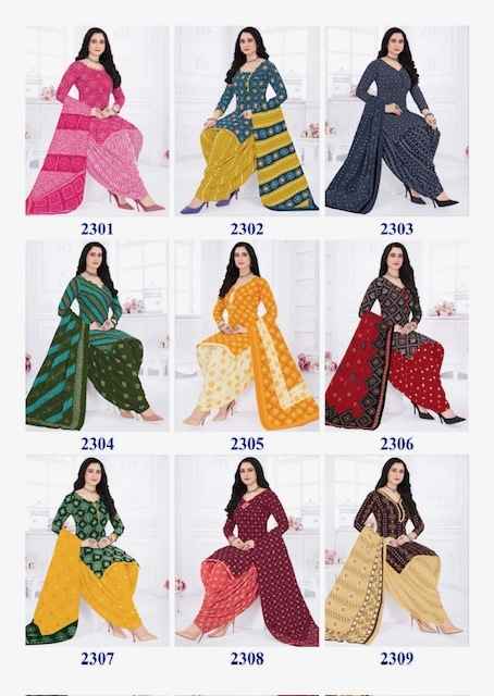 Shree Ganesh Bandhani Vol 3 Cotton Dress Material 15 pcs Catalogue