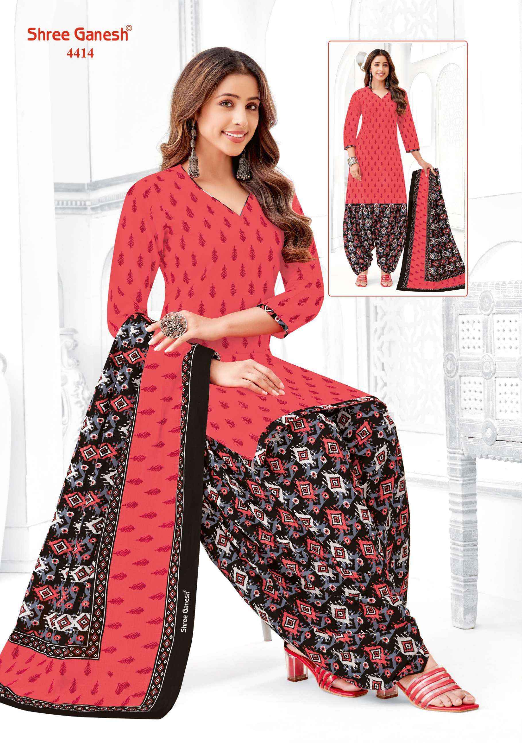 Shree Ganesh Hansika Vol 24 Cotton Dress Material 36 pcs Catalogue