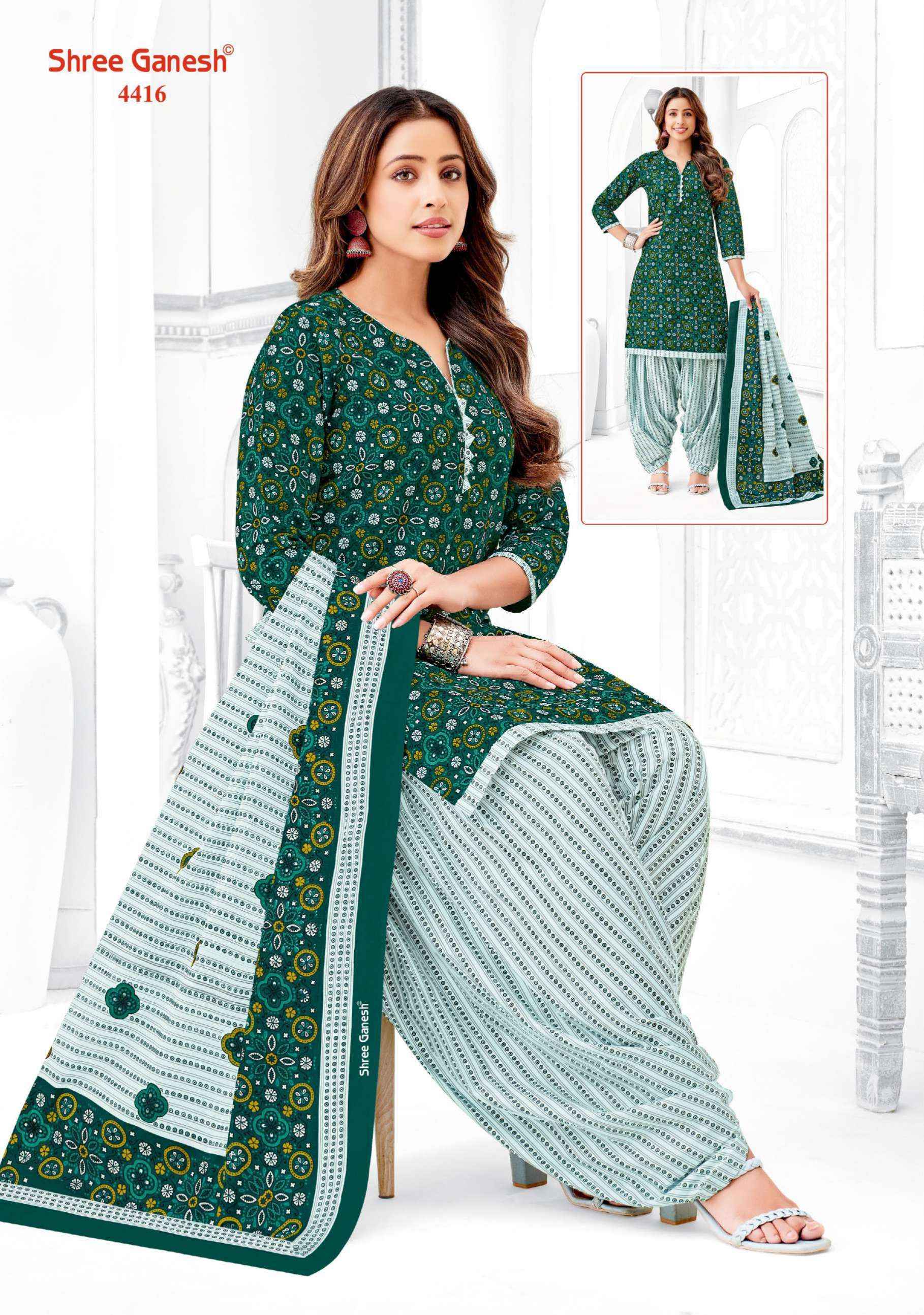Shree Ganesh Hansika Vol 24 Cotton Dress Material 36 pcs Catalogue