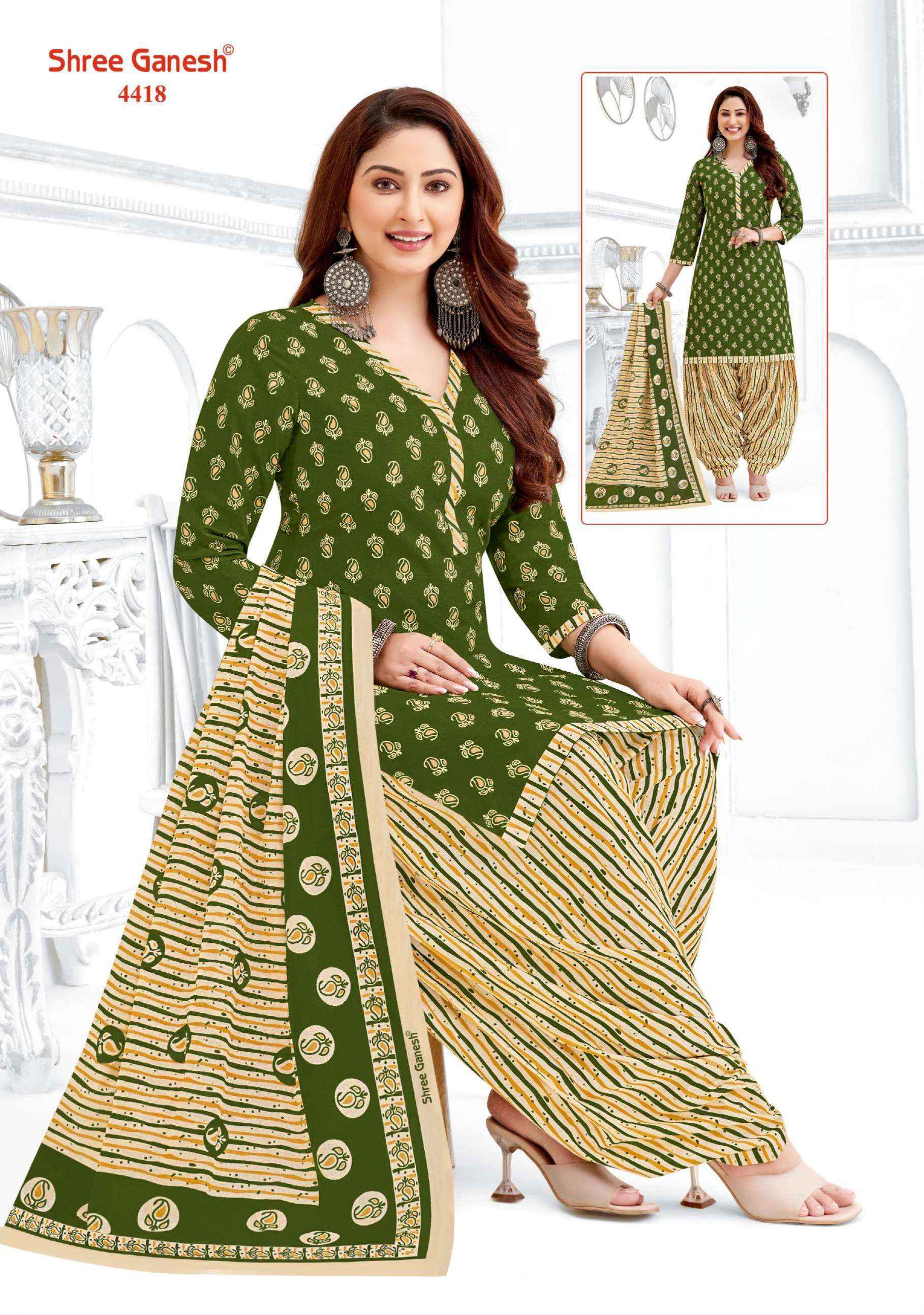 Shree Ganesh Hansika Vol 24 Cotton Dress Material 36 pcs Catalogue