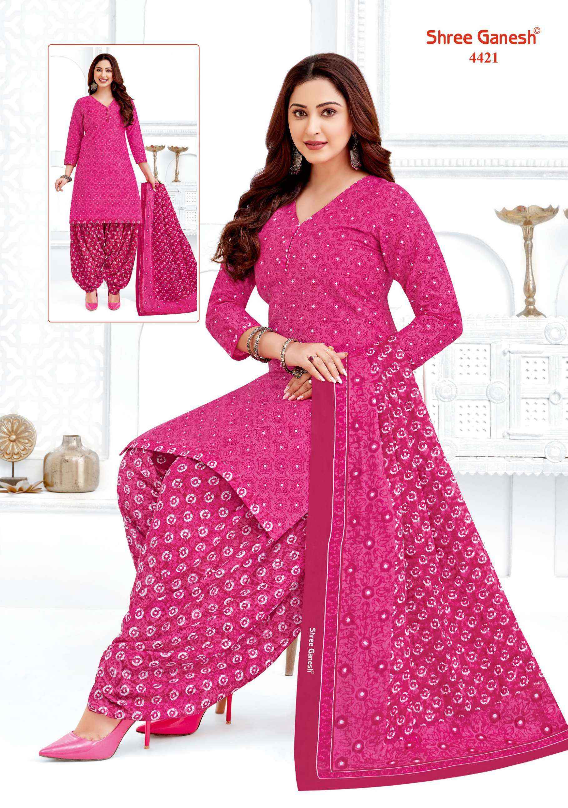 Shree Ganesh Hansika Vol 24 Cotton Dress Material 36 pcs Catalogue