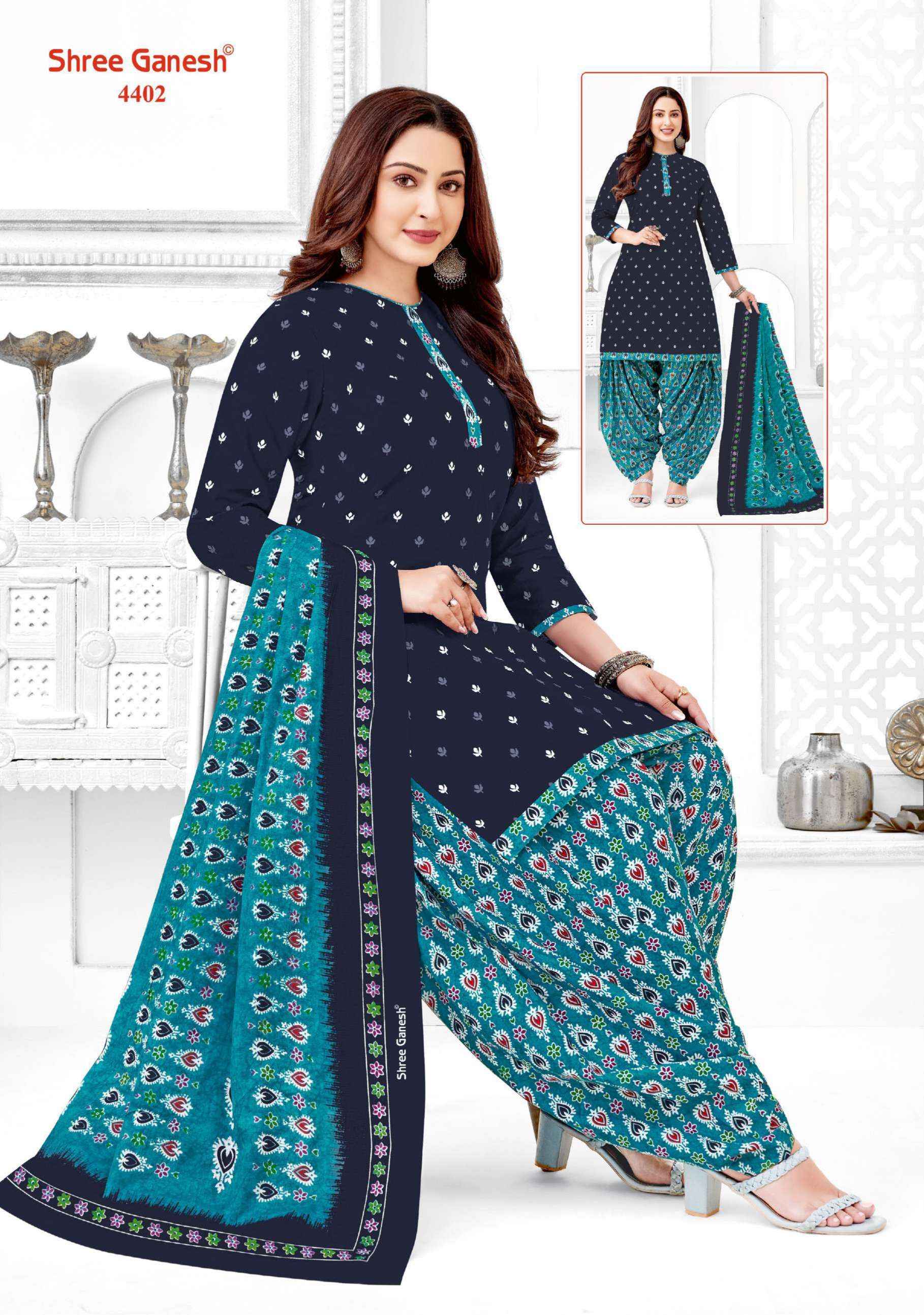 Shree Ganesh Hansika Vol 24 Cotton Dress Material 36 pcs Catalogue