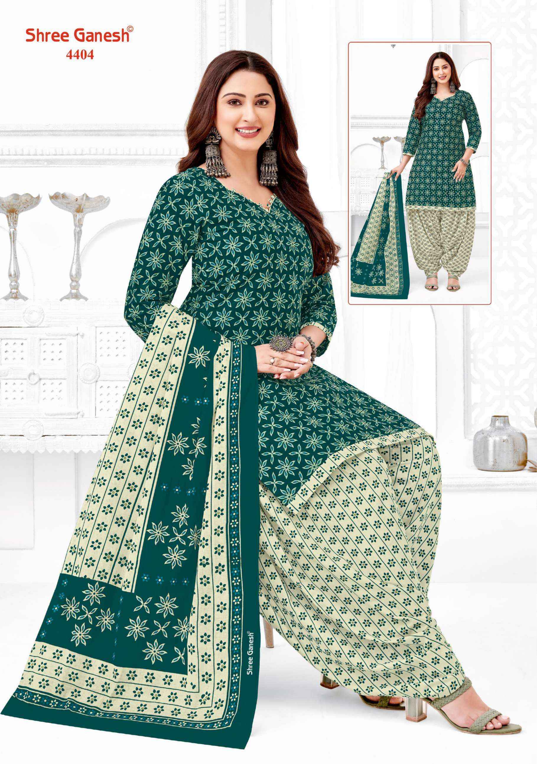 Shree Ganesh Hansika Vol 24 Cotton Dress Material 36 pcs Catalogue