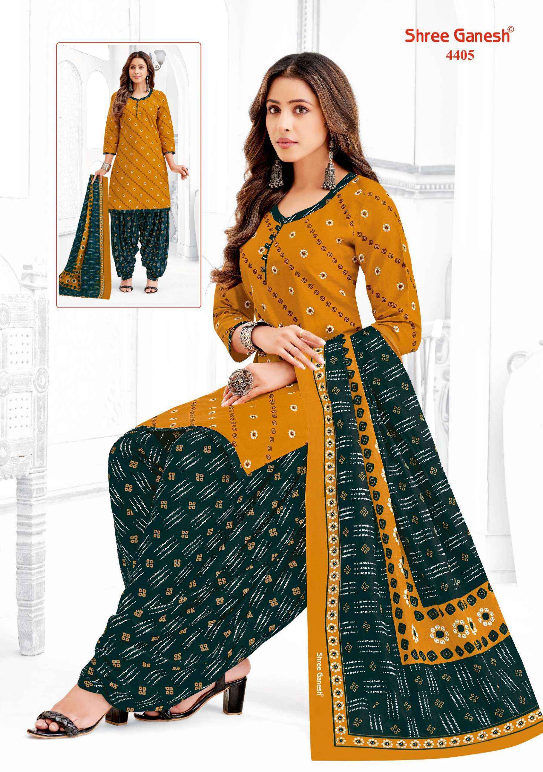 Shree Ganesh Hansika Vol 24 Cotton Dress Material 36 pcs Catalogue