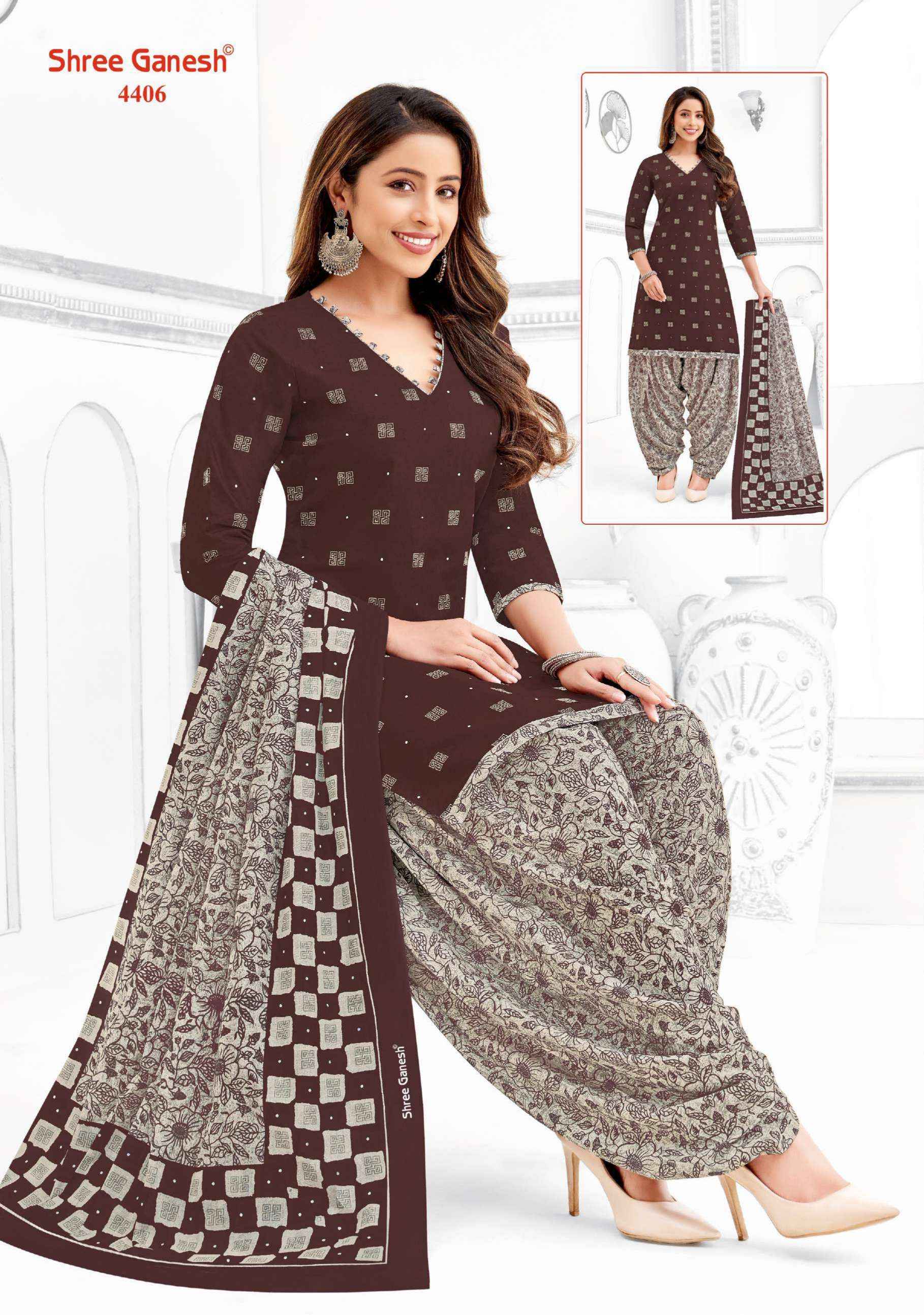 Shree Ganesh Hansika Vol 24 Cotton Dress Material 36 pcs Catalogue