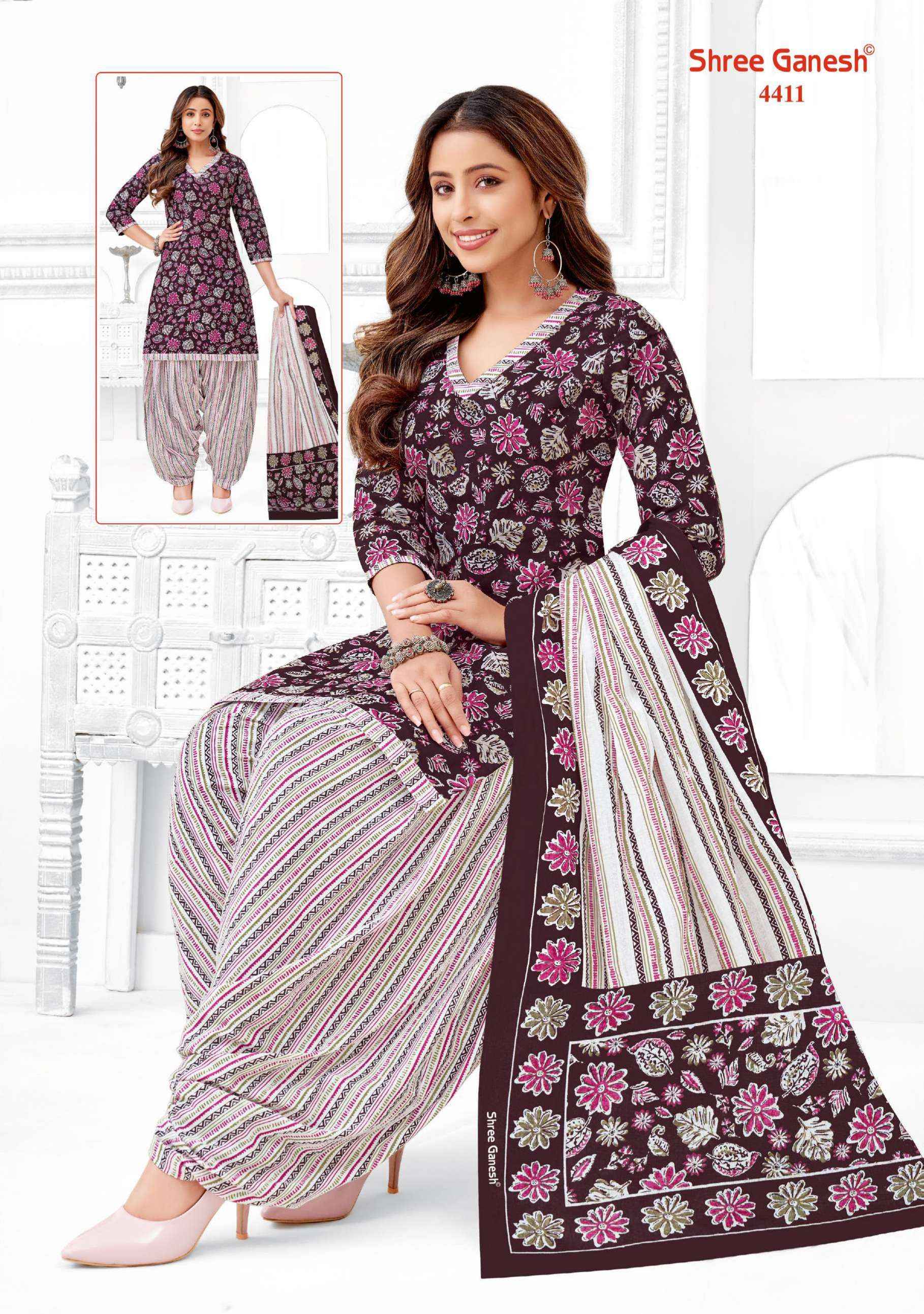 Shree Ganesh Hansika Vol 24 Cotton Dress Material 36 pcs Catalogue