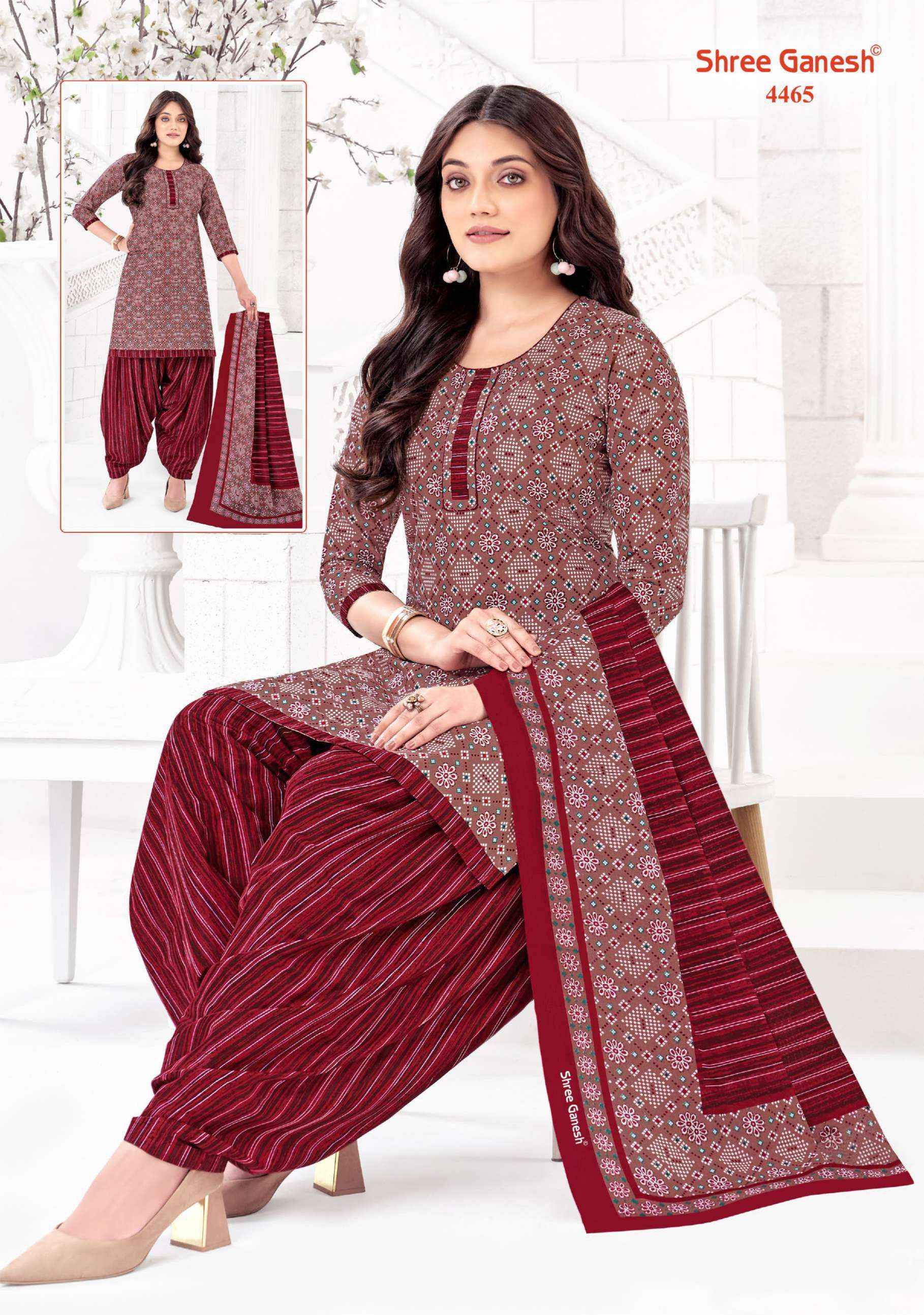 Shree Ganesh Hansika Vol 24 Readymade Cotton Dress 36 pcs Catalogue