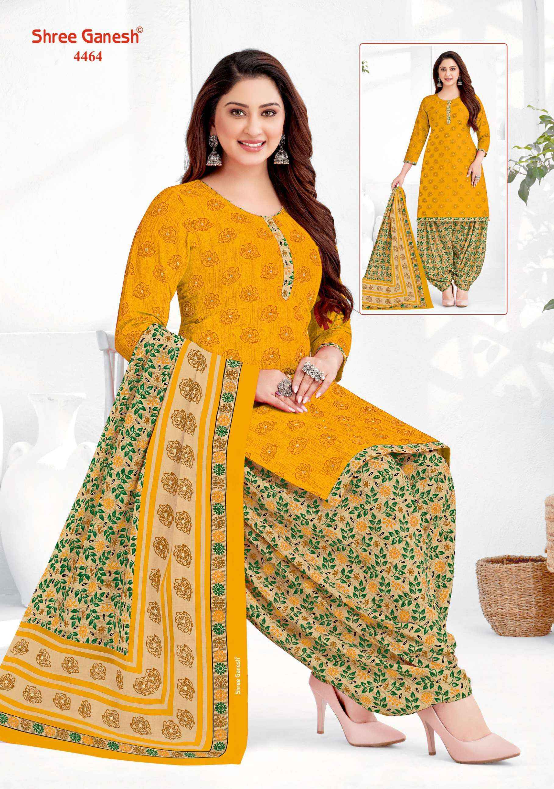 Shree Ganesh Hansika Vol 24 Readymade Cotton Dress 36 pcs Catalogue
