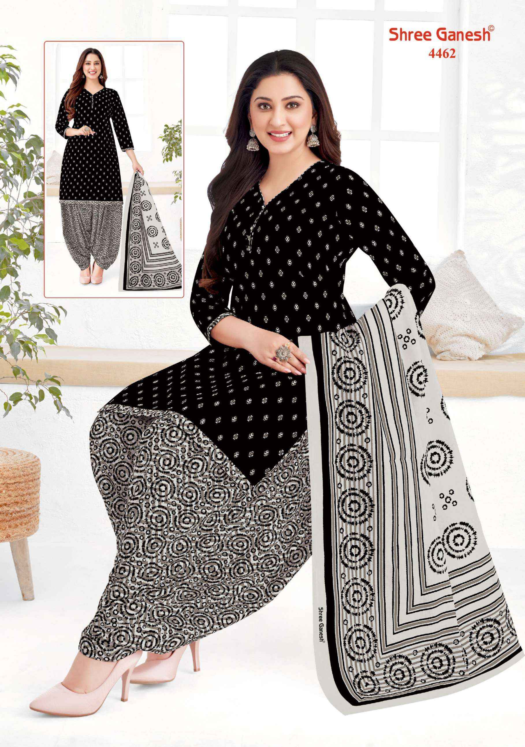 Shree Ganesh Hansika Vol 24 Readymade Cotton Dress 36 pcs Catalogue