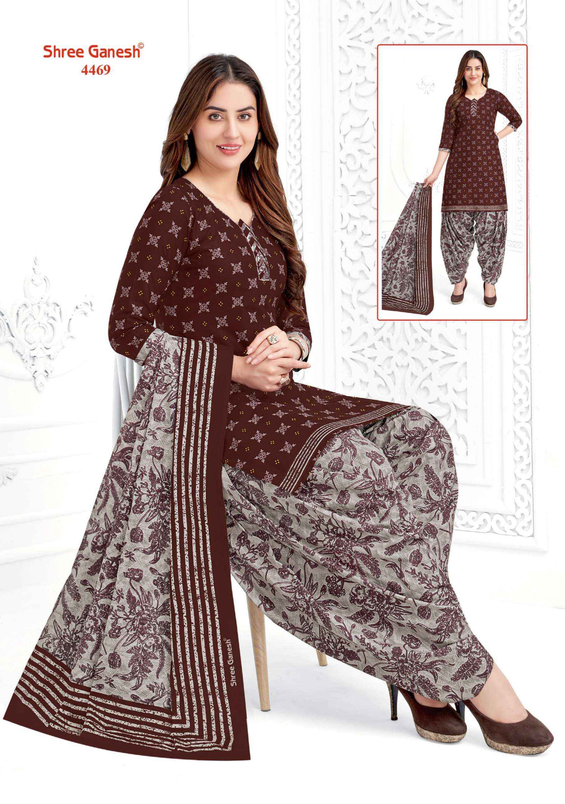 Shree Ganesh Hansika Vol 24 Readymade Cotton Dress 36 pcs Catalogue