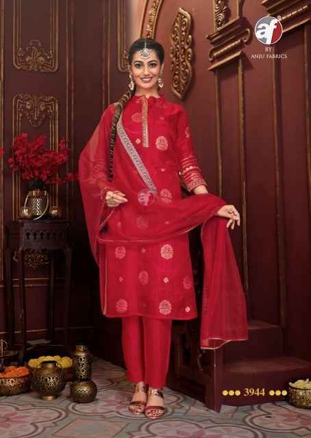Anju Fabrics Bandhan Vol 4 Dola Silk Kurti Combo 5 pcs Catalogue