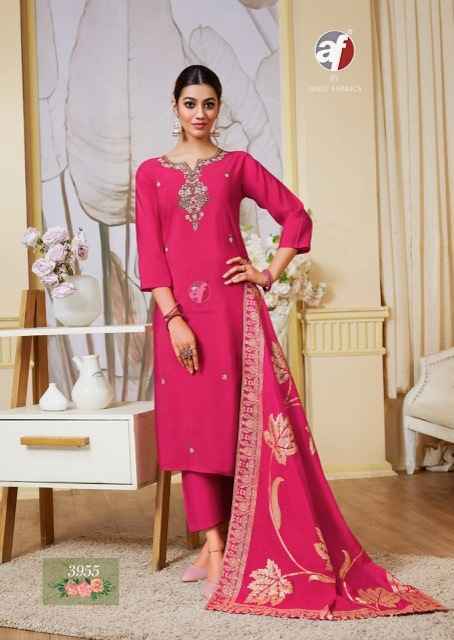 Anju Fabrics Vastra Vol 4 Readymade Silk Dress 6 pcs Catalogue