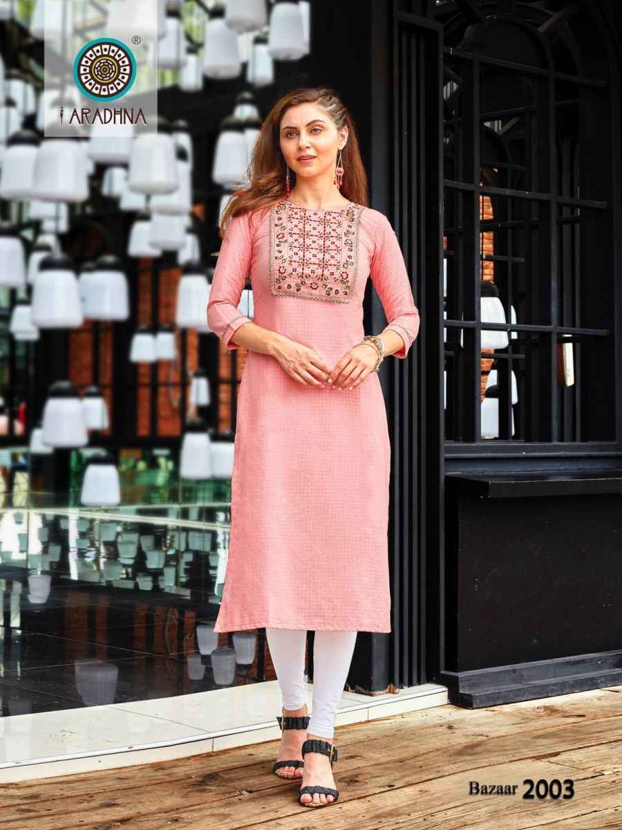 Aradhna Fashion Bazar Vol 2 Cotton Kurti Designer Kurtis Trader Online