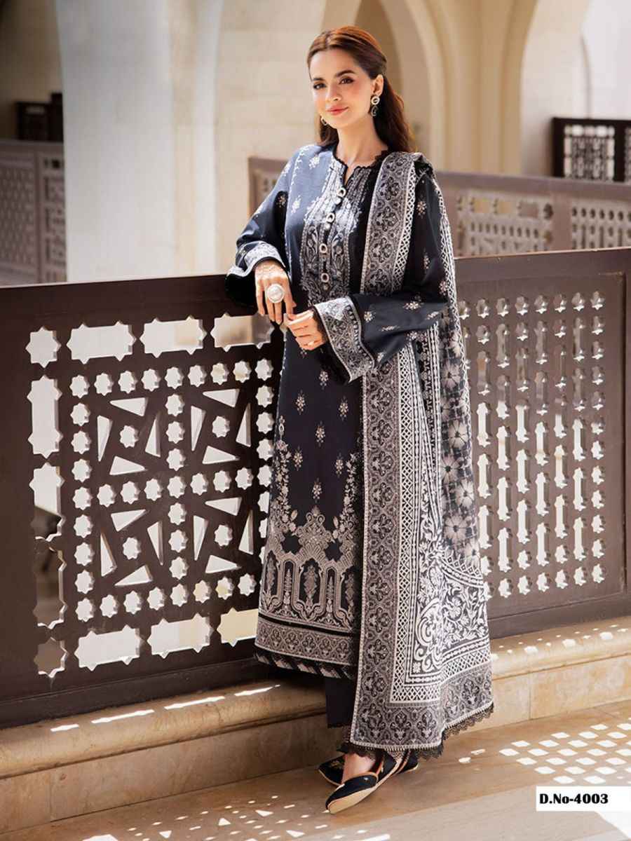 Asifa Nabeel Vol 4 Cotton Dress Material 6 pcs Catalogue