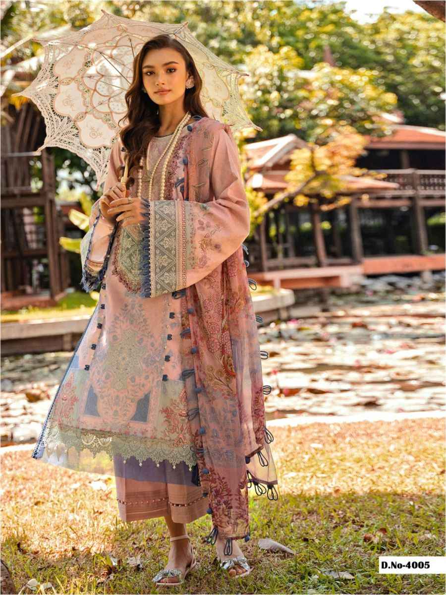 Asifa Nabeel Vol 4 Cotton Dress Material 6 pcs Catalogue