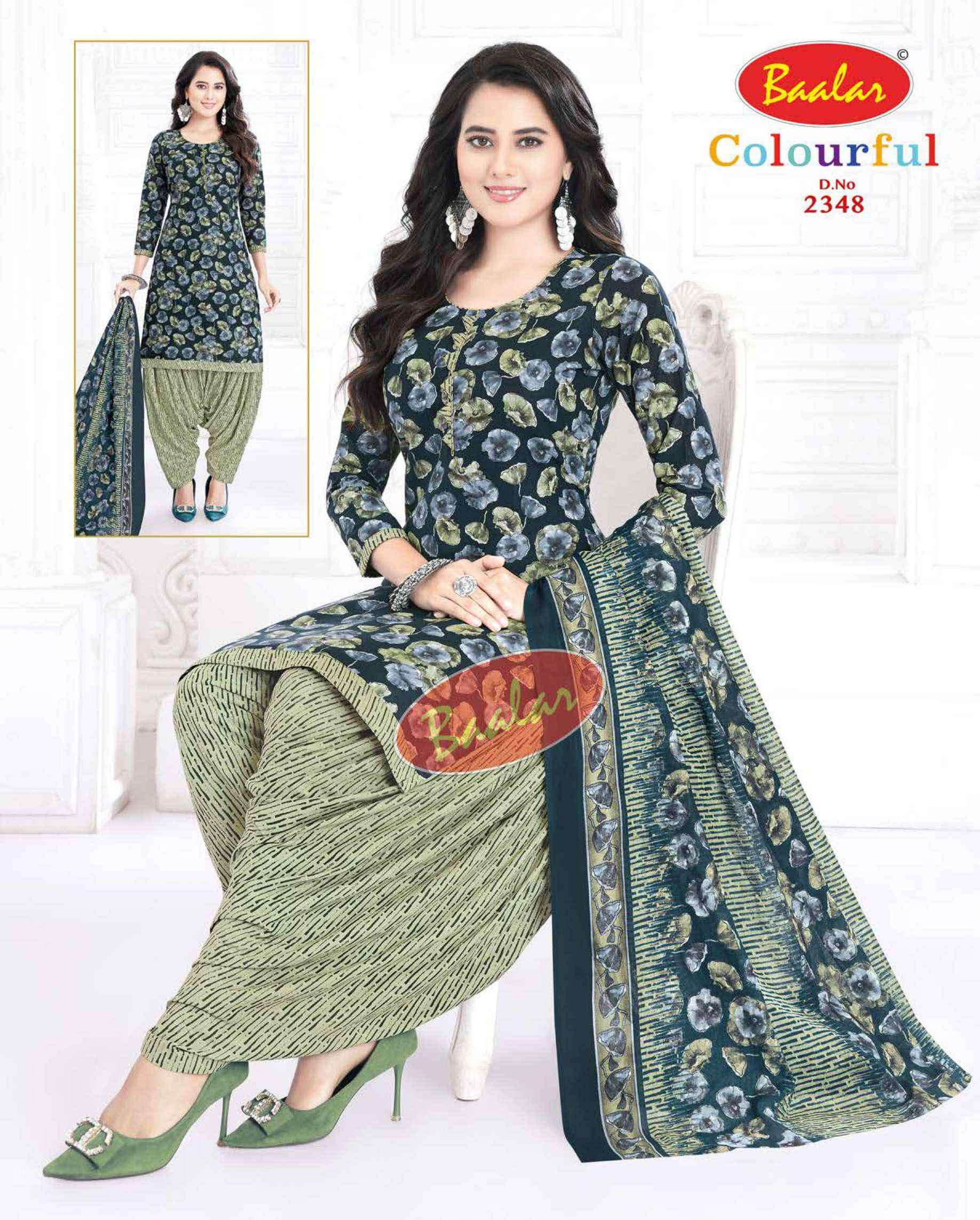 Baalar Colourful Vol 23 Cotton Dress Material 36 pcs Catalogue