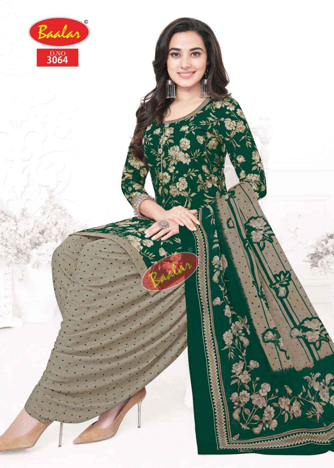 Baalar Zaara Vol 30 Cotton Dress Material 18 pcs Catalogue