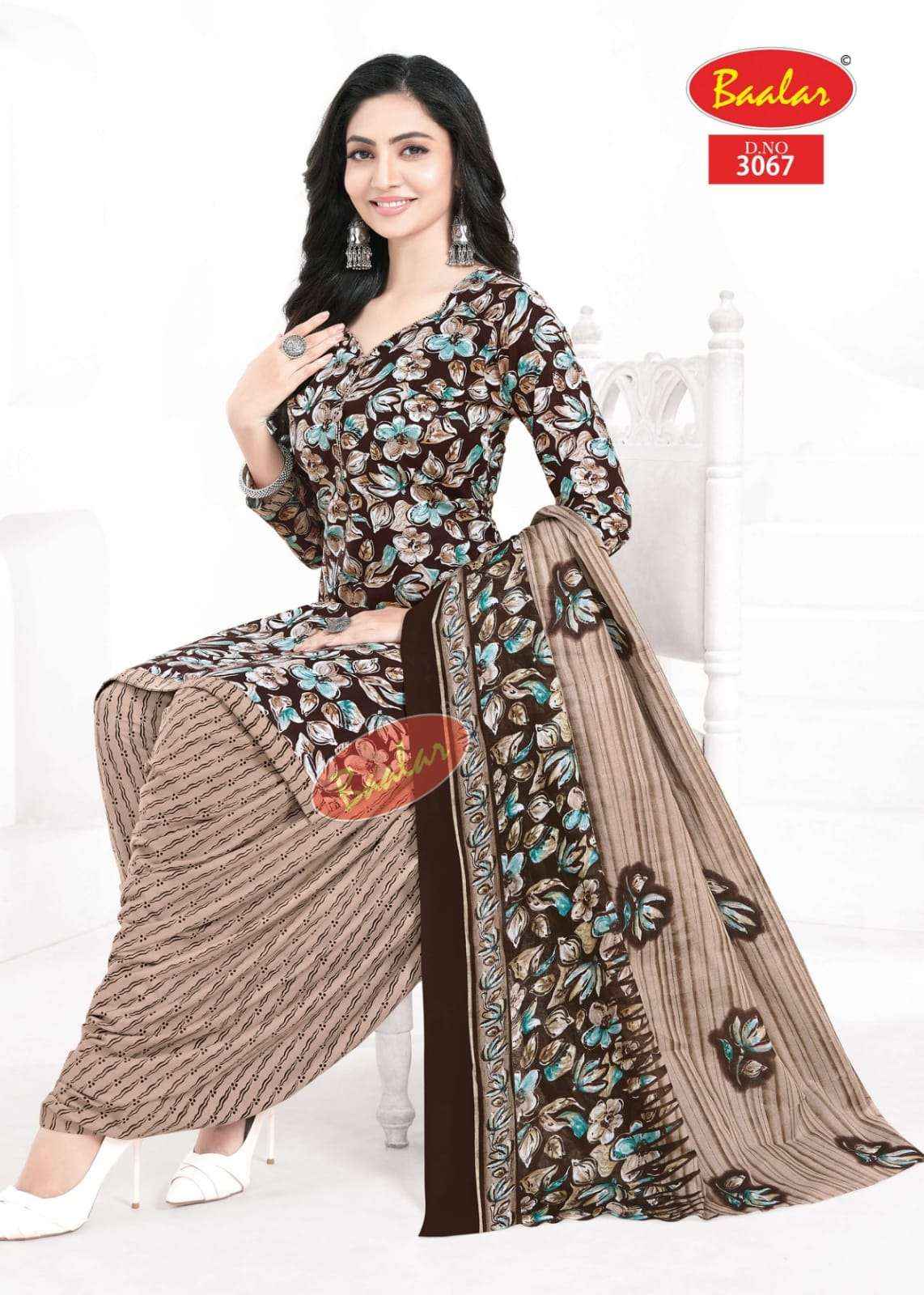 Baalar Zaara Vol 30 Cotton Dress Material 18 pcs Catalogue