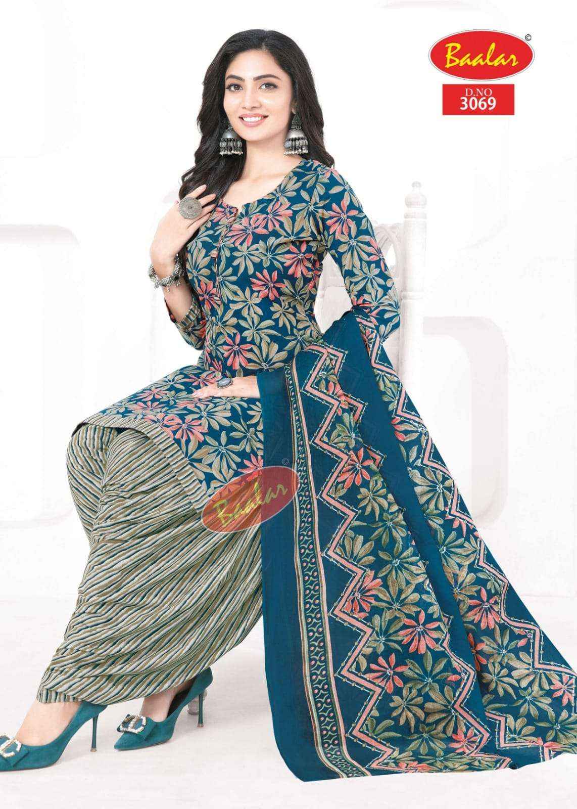 Baalar Zaara Vol 30 Cotton Dress Material 18 pcs Catalogue
