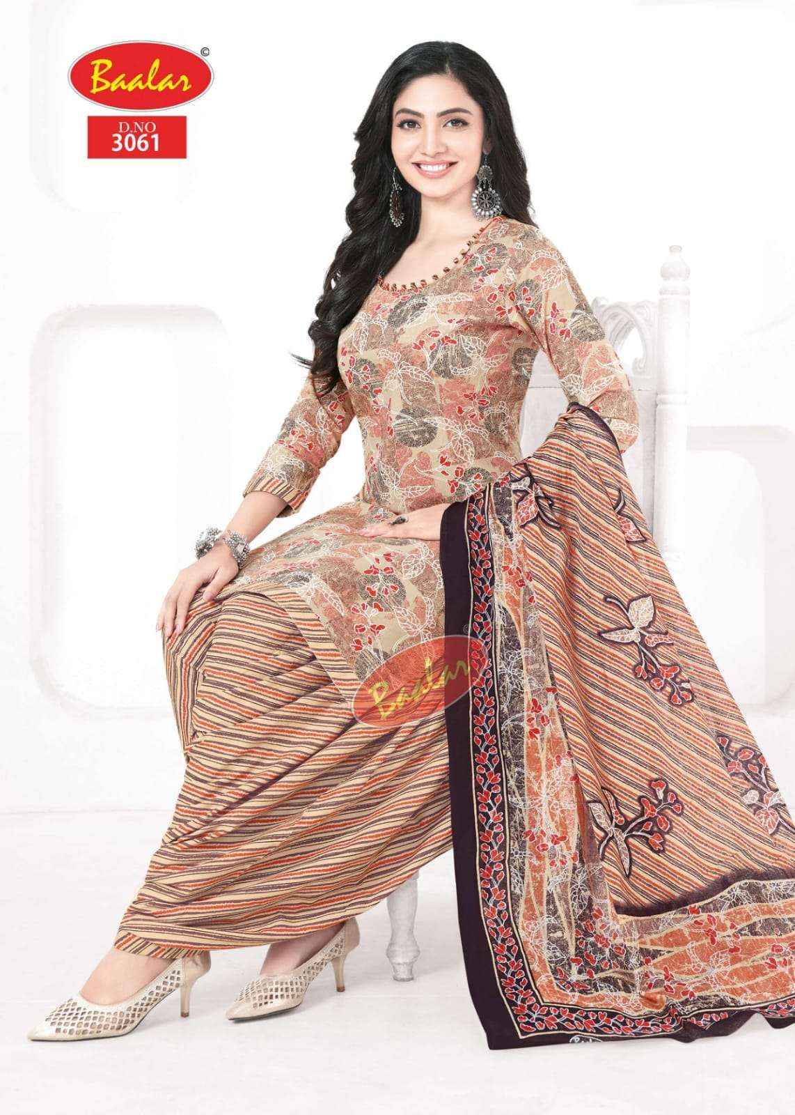 Baalar Zaara Vol 30 Cotton Dress Material 18 pcs Catalogue