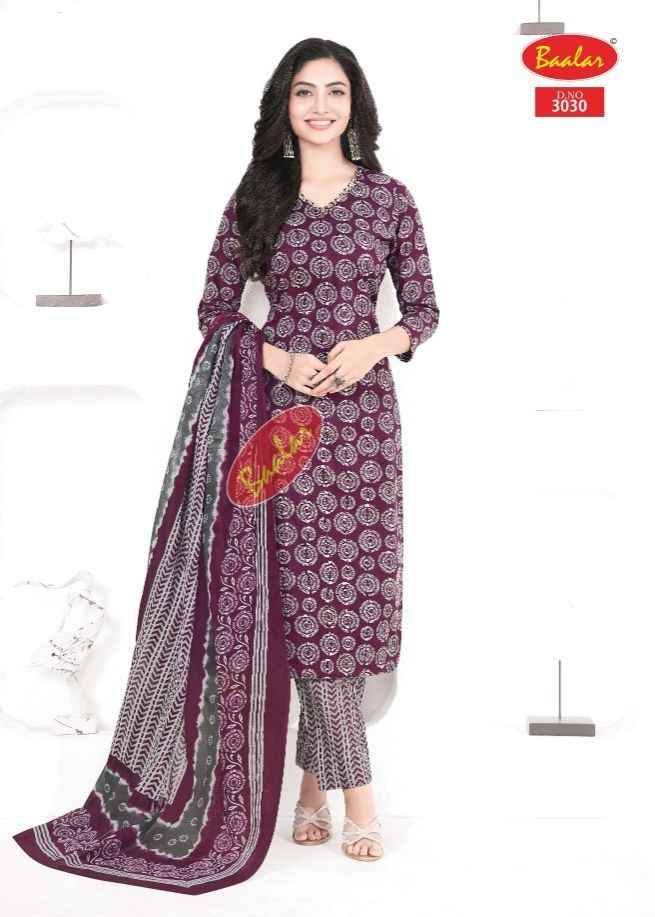 Baalar Zaara Vol 30 Readymade Cotton Dress 18 pcs Catalogue