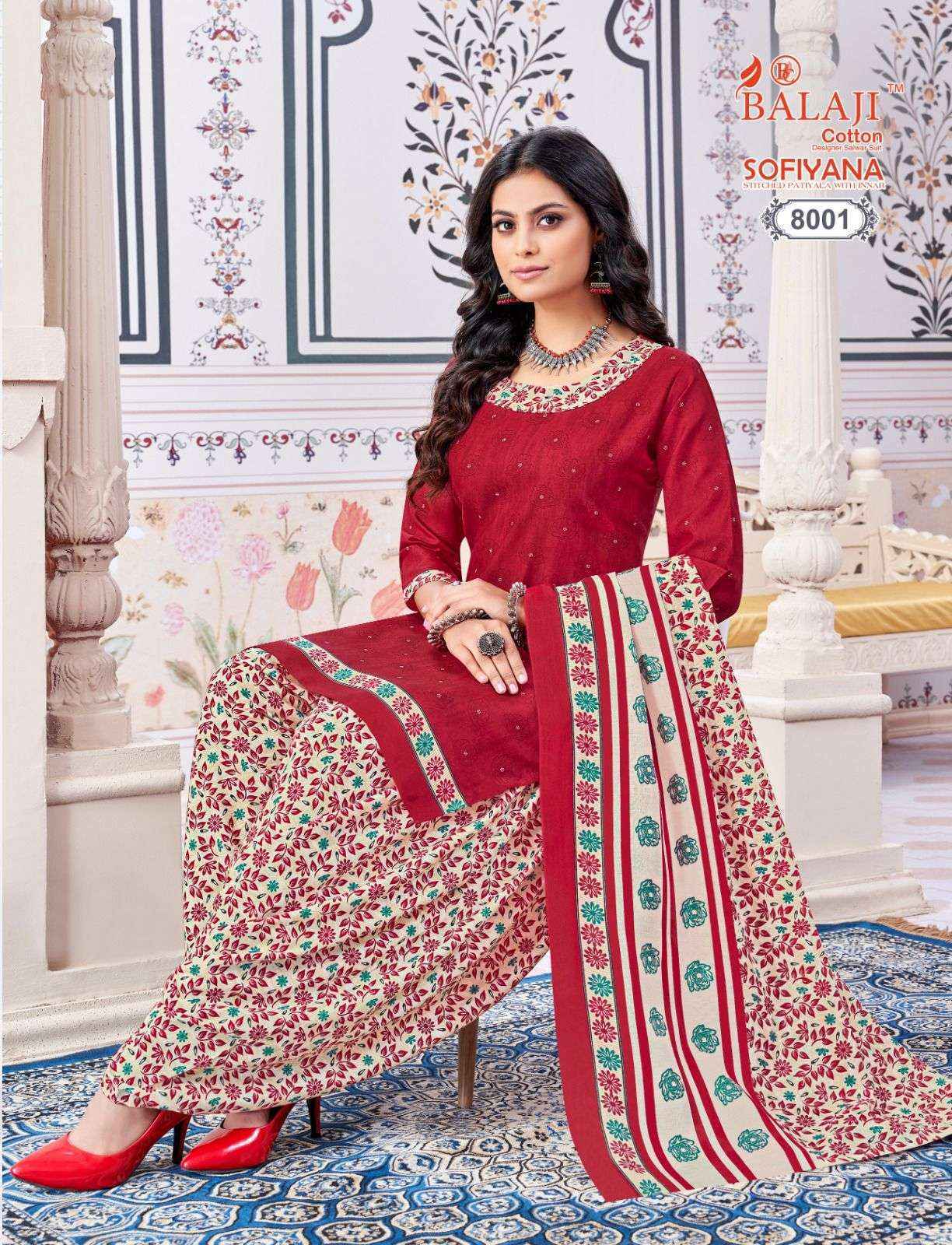 Balaji Sofiyana Vol 8 Readymade Patiyala Dress 12 pcs Catalogue