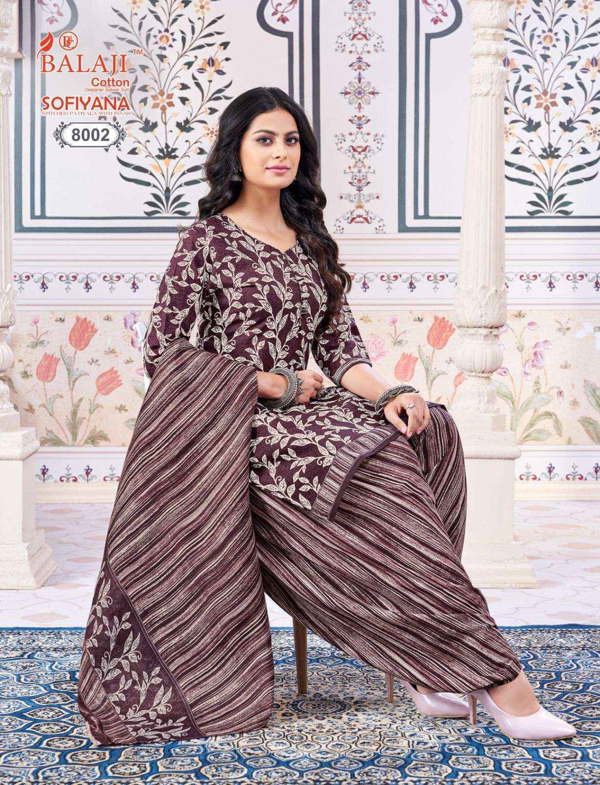 Balaji Sofiyana Vol 8 Readymade Patiyala Dress 12 pcs Catalogue