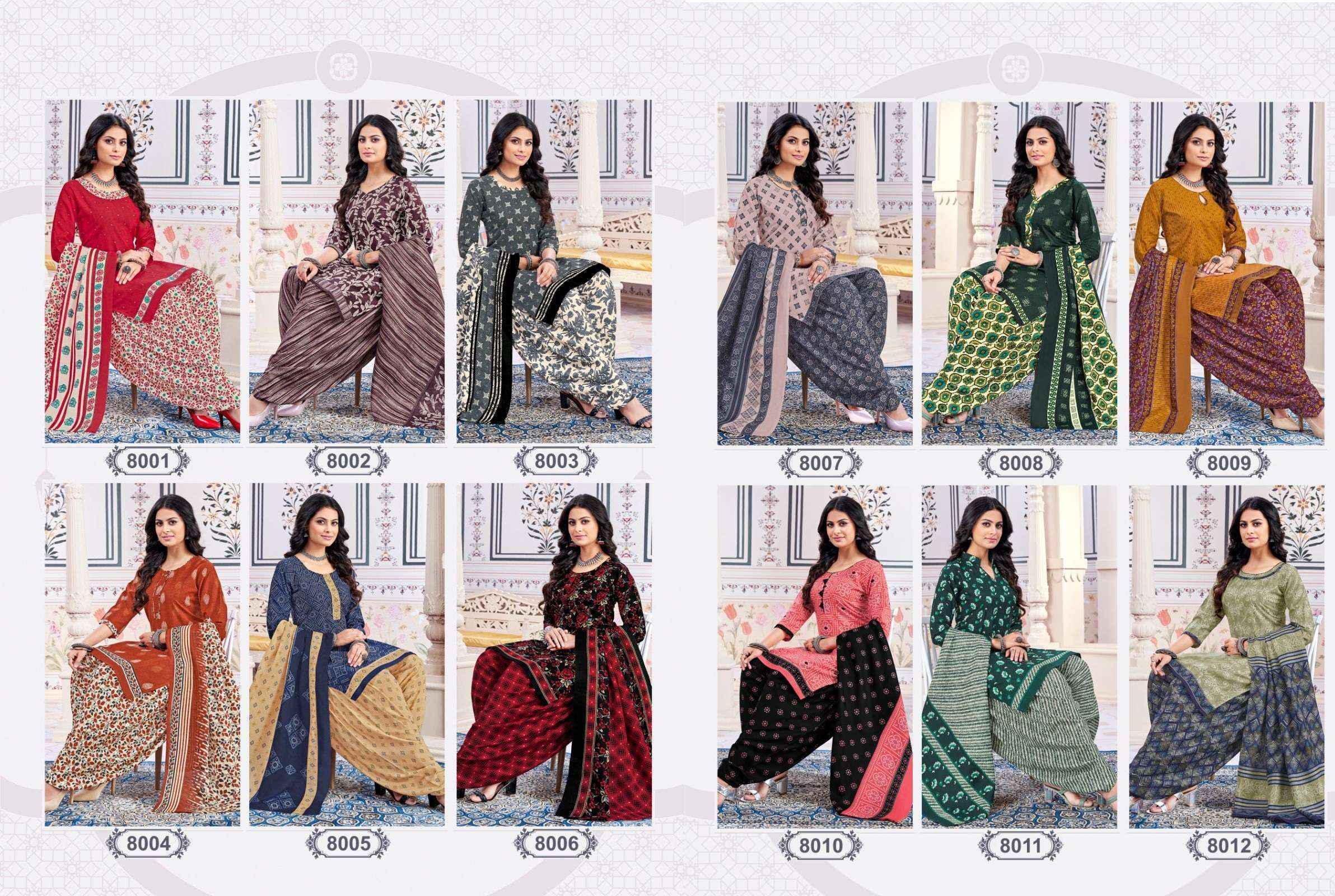 Balaji Sofiyana Vol 8 Readymade Patiyala Dress 12 pcs Catalogue