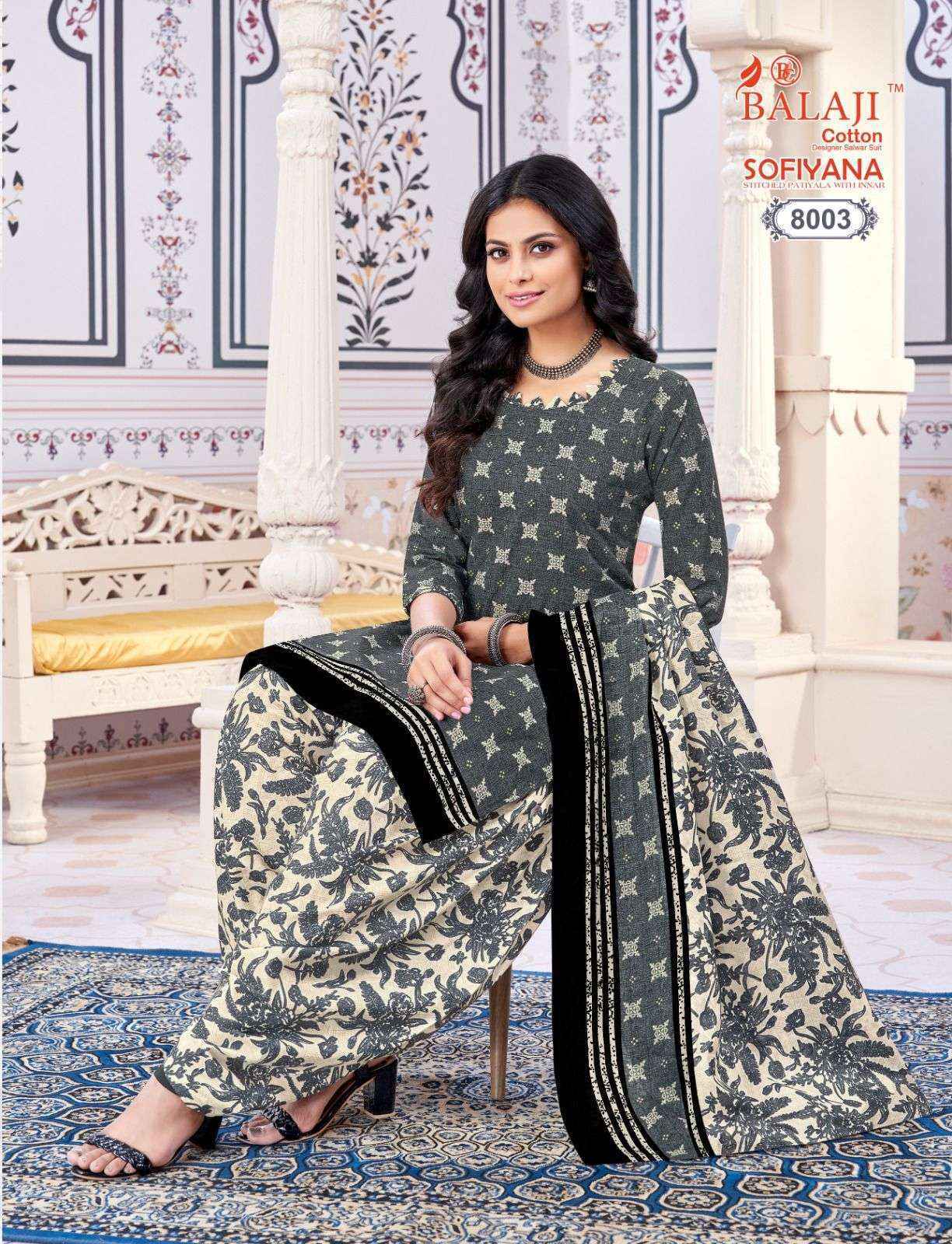 Balaji Sofiyana Vol 8 Readymade Patiyala Dress 12 pcs Catalogue