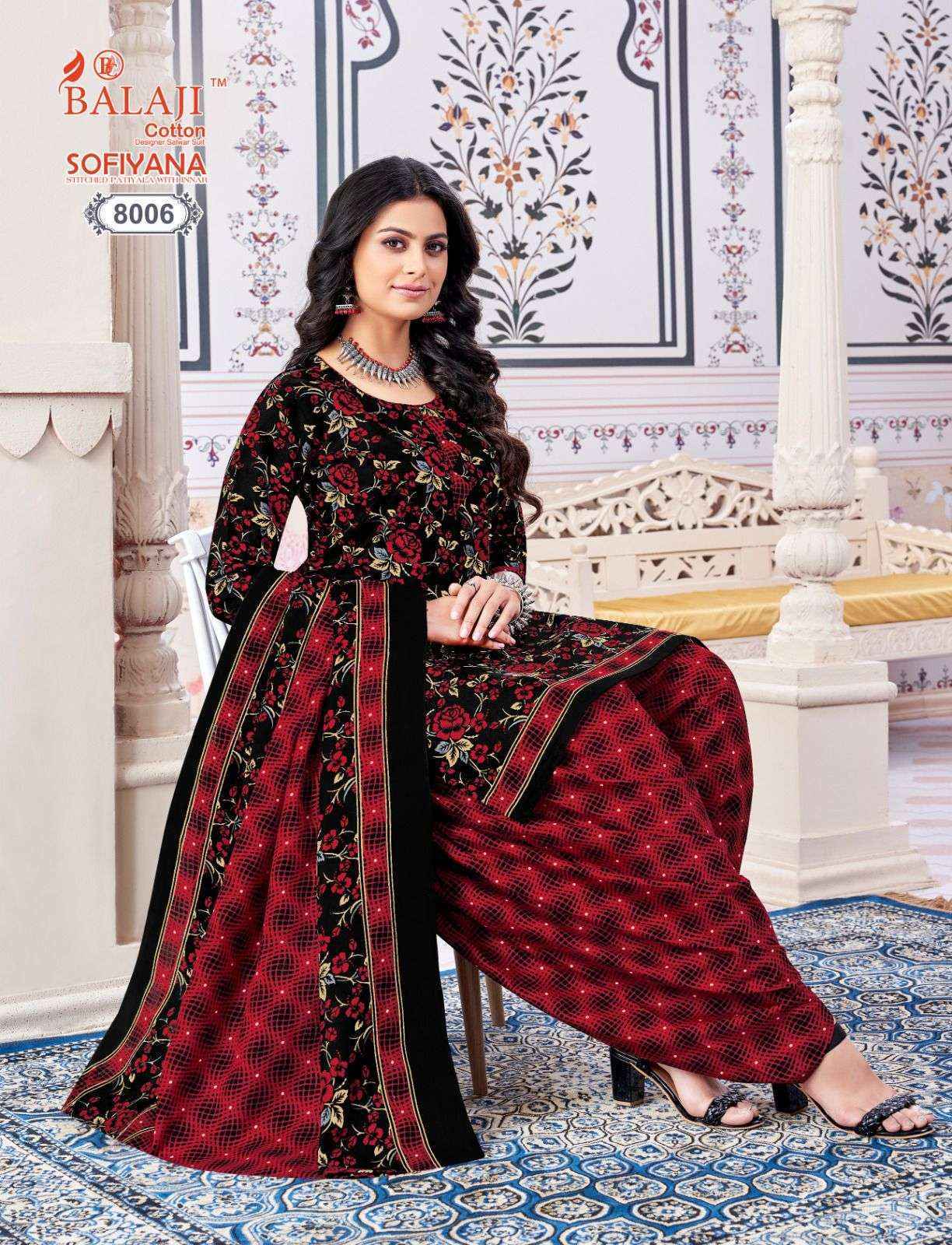 Balaji Sofiyana Vol 8 Readymade Patiyala Dress 12 pcs Catalogue