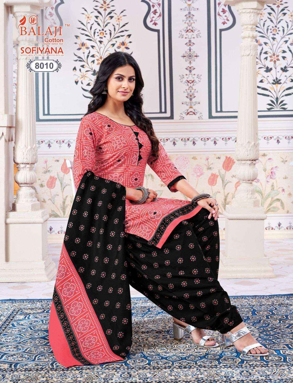 Balaji Sofiyana Vol 8 Readymade Patiyala Dress 12 pcs Catalogue