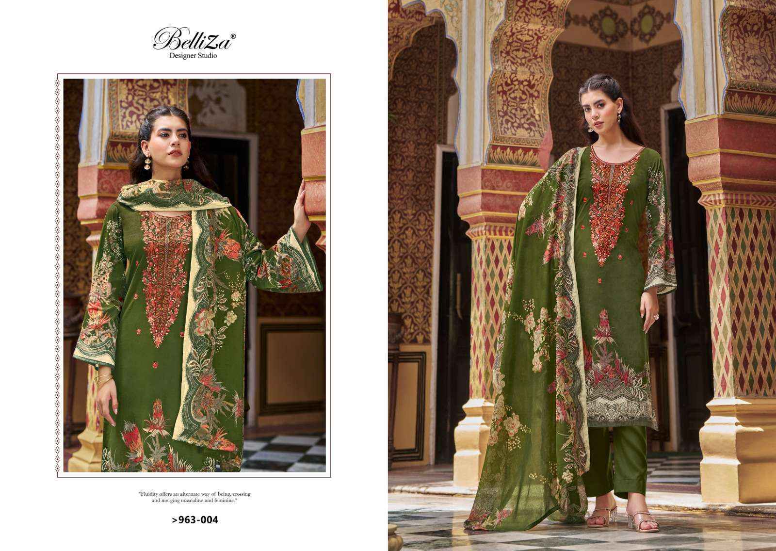 Belliza Naira Vol 72 Cotton Dress Material 8 pcs Cataloge