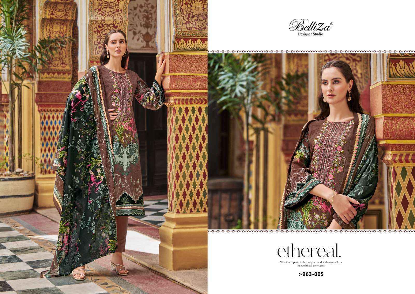 Belliza Naira Vol 72 Cotton Dress Material 8 pcs Cataloge