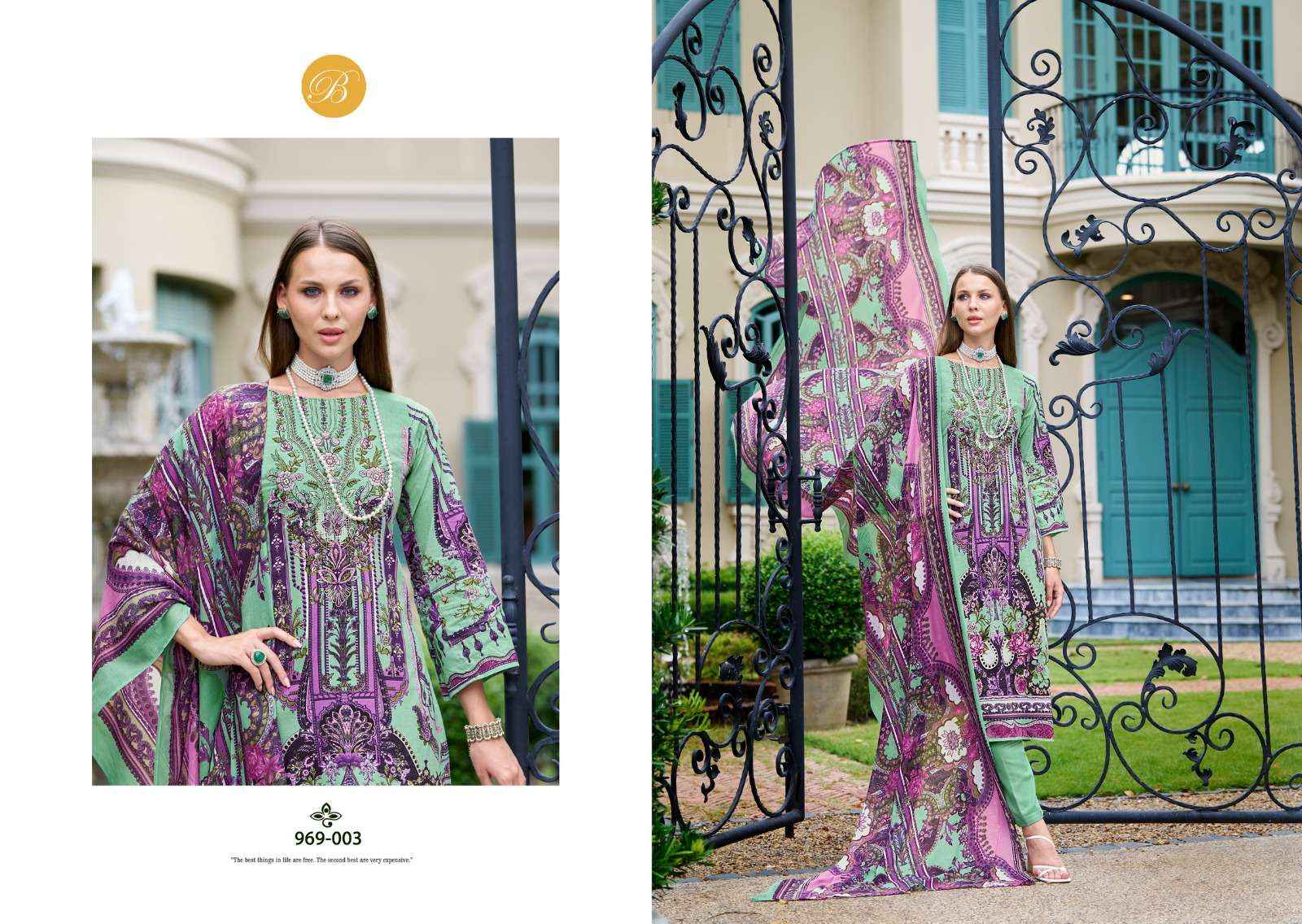 Belliza Naira Vol 73 Cotton Dress Material 8 pcs Cataloge