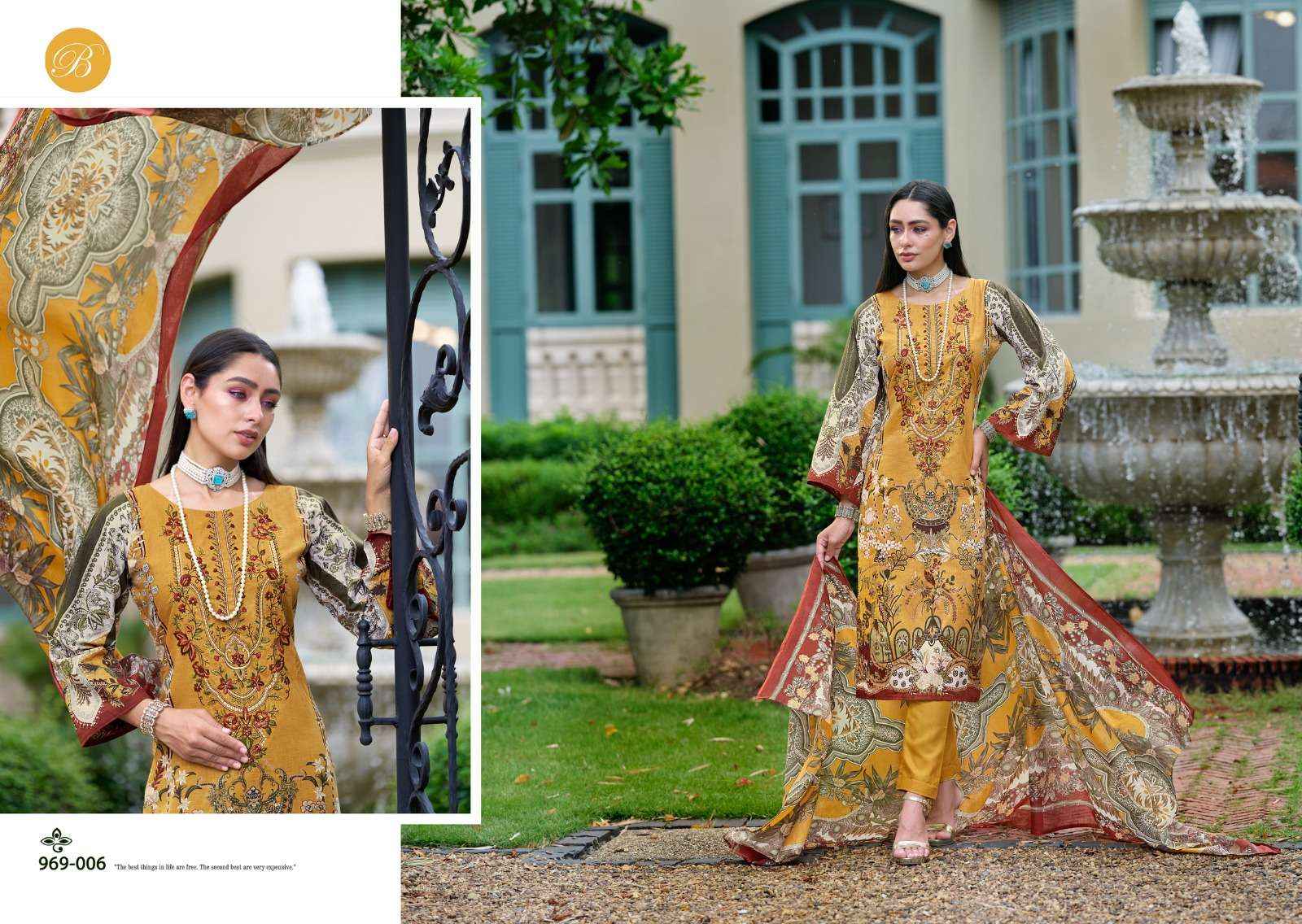 Belliza Naira Vol 73 Cotton Dress Material 8 pcs Cataloge