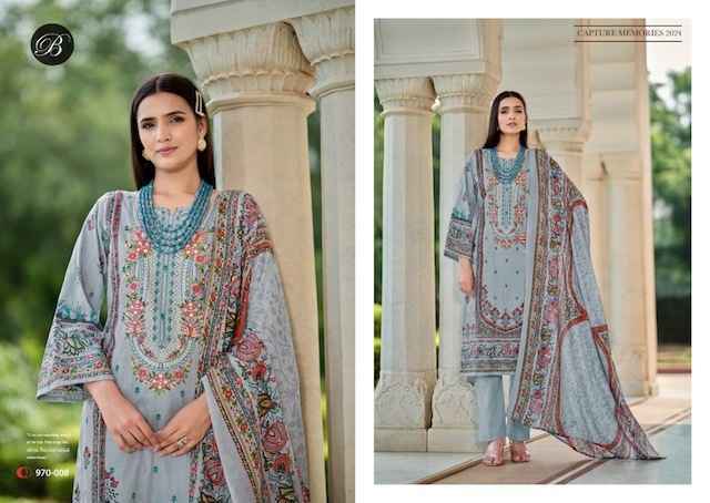 Belliza Naira Vol-74 Cotton Dress Material (8 pcs Cataloge)