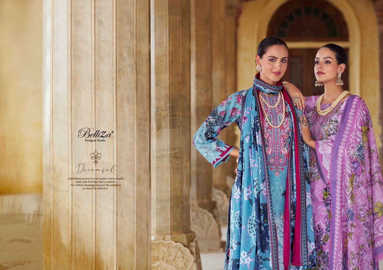 Belliza Naira Vol 75 Cotton Dress Material 8 pcs Cataloge