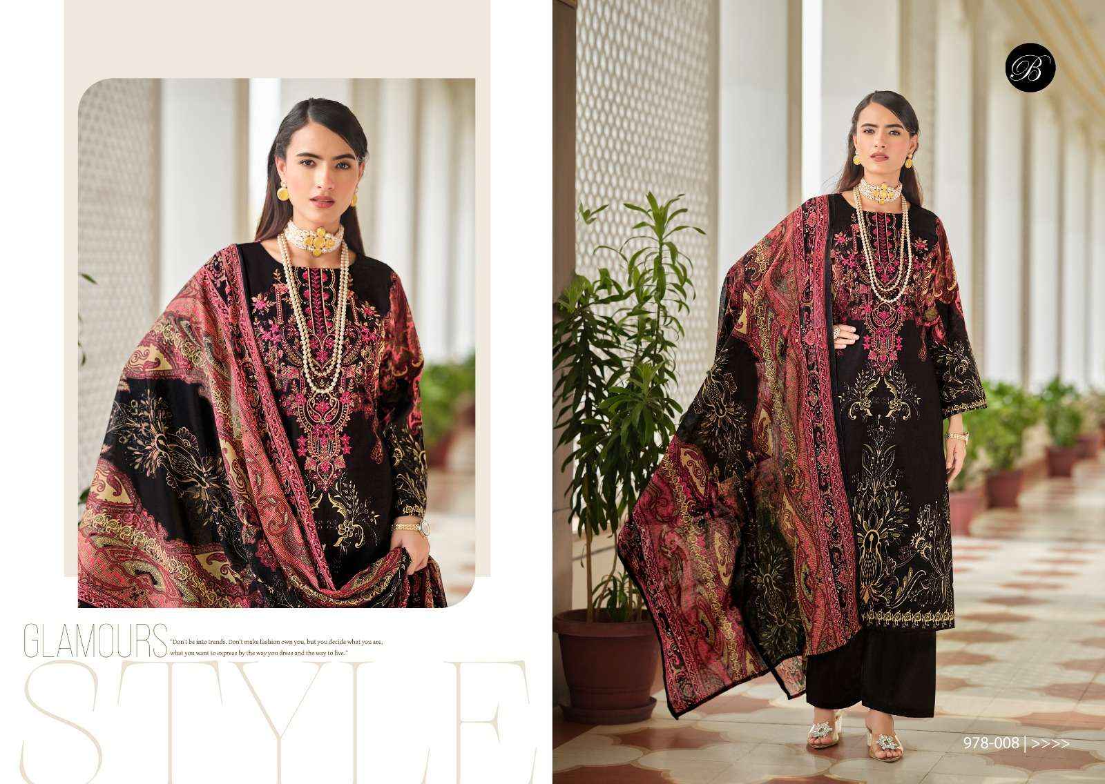 Belliza Naira Vol 76 Cotton Dress Material 8 pcs Cataloge