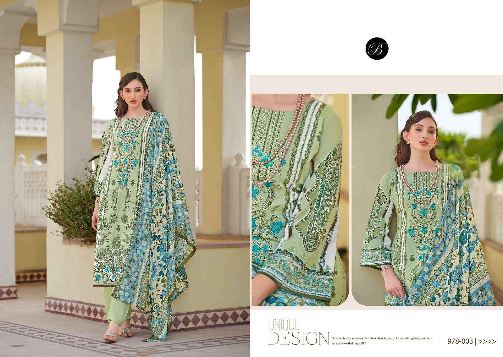 Belliza Naira Vol 76 Cotton Dress Material 8 pcs Cataloge