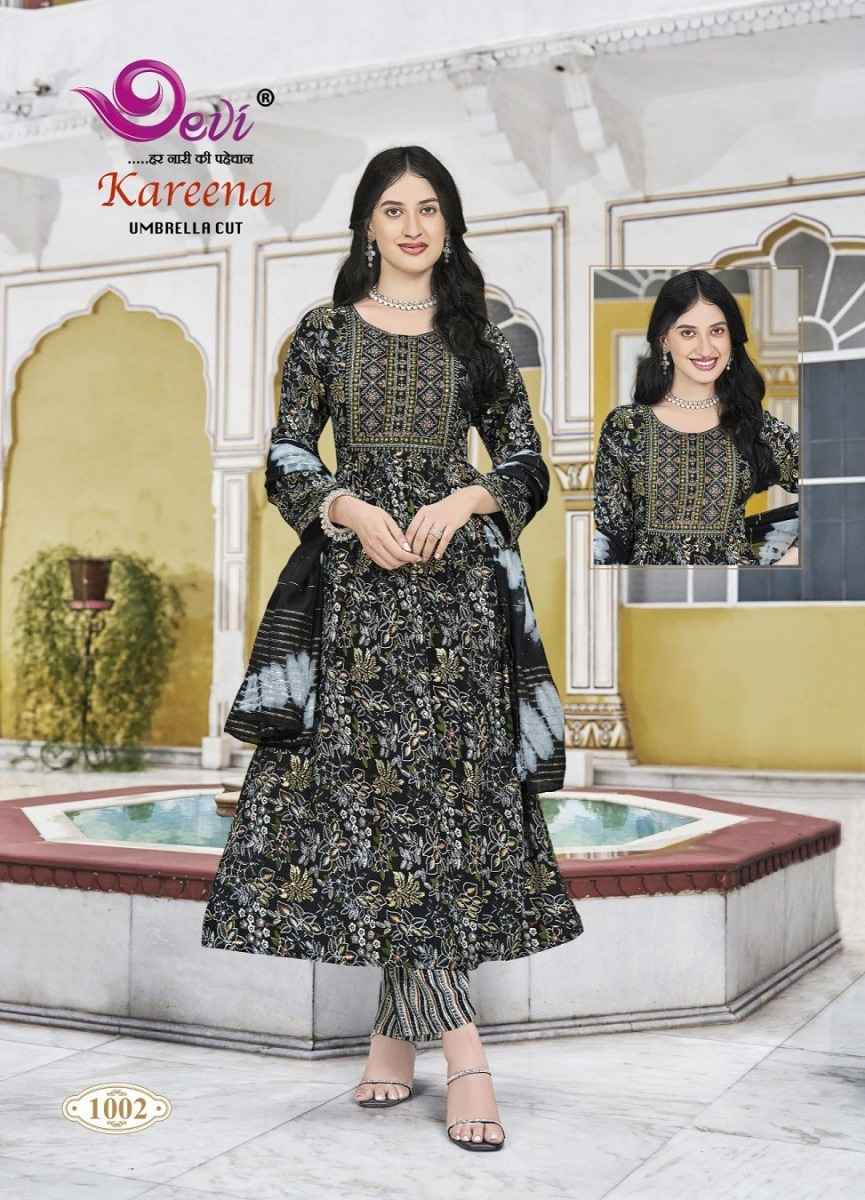 Devi Kareena Vol 1 Rayon Kurti Combo 8 pcs Catalogue