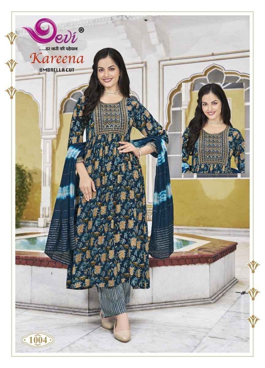 Devi Kareena Vol 1 Rayon Kurti Combo 8 pcs Catalogue