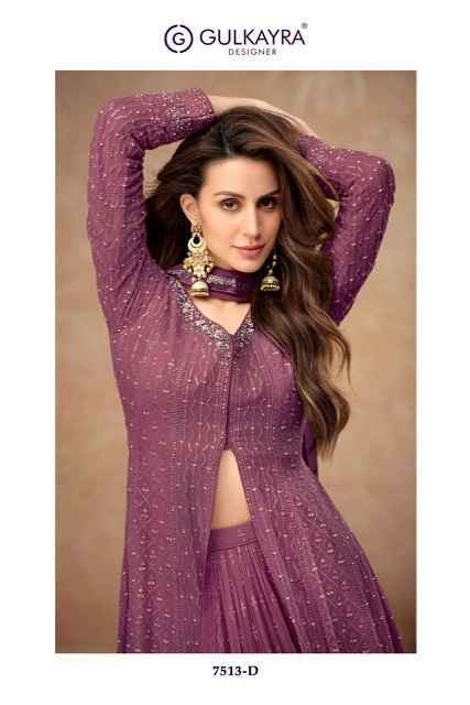 Gulkayra Designer Farina Georgette Readymade Dress 4 pcs Catalogue